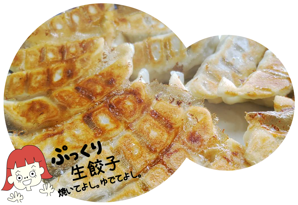 ぷっくり生餃子